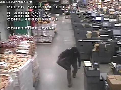 Police search for grocery thief, stealing $400 of meat goods from Tropical Supermarket
